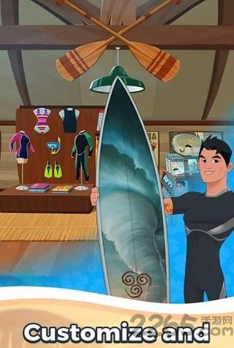 去吧冲浪英雄内购破解版下载,去吧冲浪英雄,体育游戏,冲浪游戏